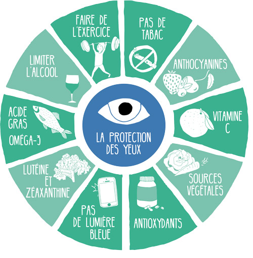 La protection des yeux La protection des yeux